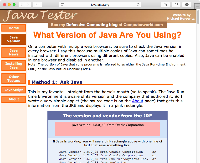 Java 8 Update 25 Download Mac